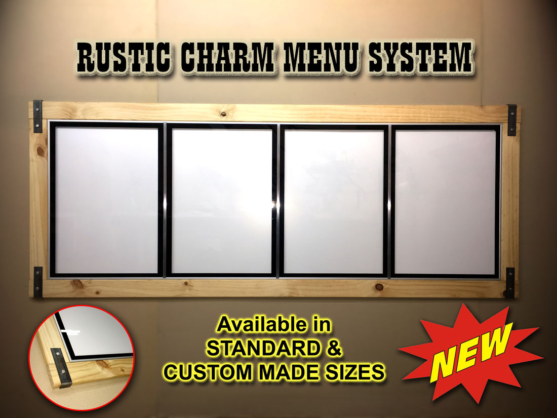 Rust Menu Board