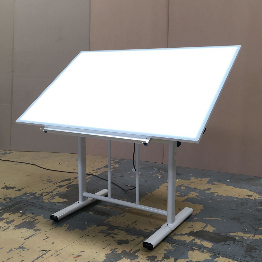 Custom LED Drafting Table